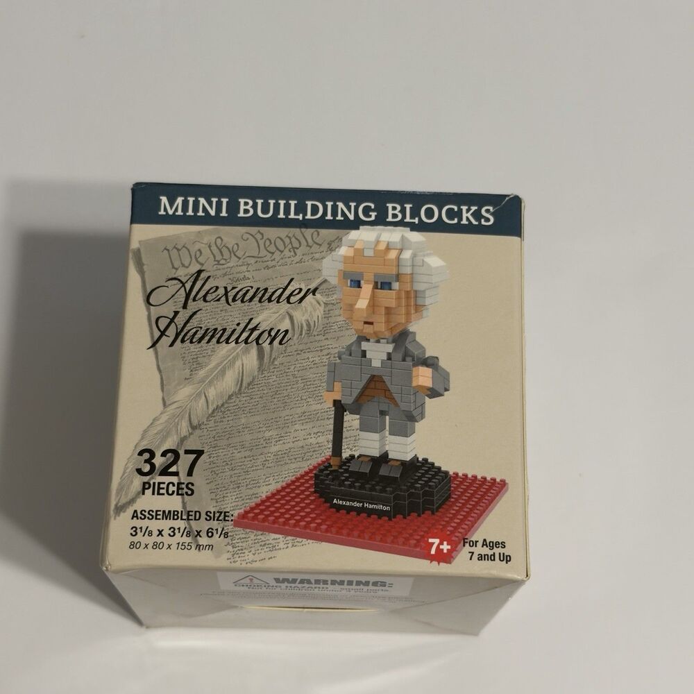 MINI BUILDING BLOCKS We the People Alexander Hamilton